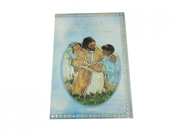 Ricordo della Prima Confessione cm. 9,5x14,5