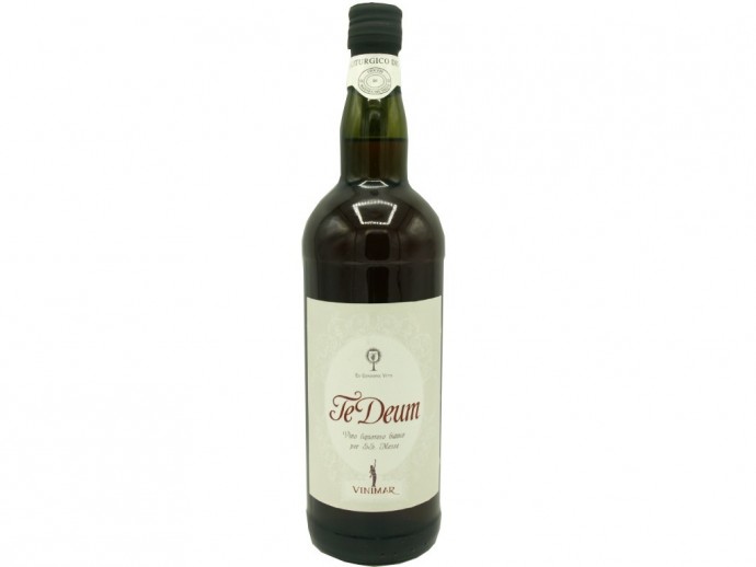 Vino liquoroso bianco Te Deum  per la Santa Messa 1L