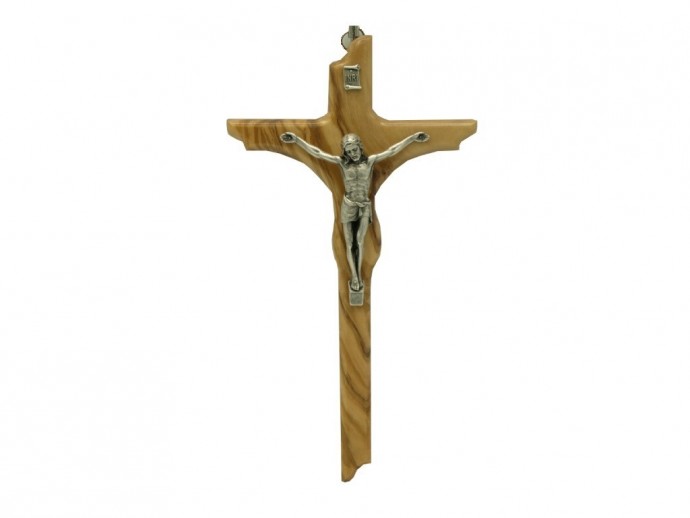 Crocifisso legno Ulivo cm. 20