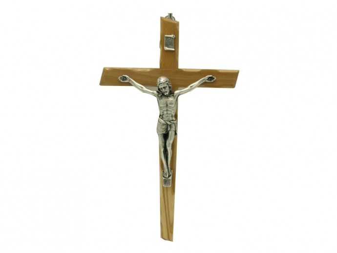 Crocifisso legno Ulivo cm. 25