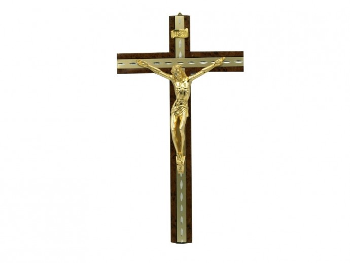 Crocifisso plastica cm. 25