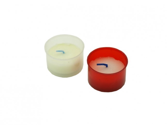 Lumino bianco o rosso cm. L5xH3,5