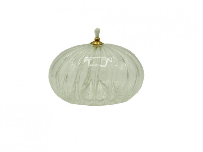 Lampada vetro soffiato modello Melograno H. 7,5 cm. Ø 9,5 cm.