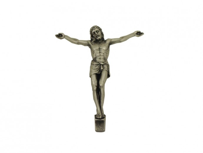 Corpo di Cristo in metallo misura cm. 9 x 8,5.