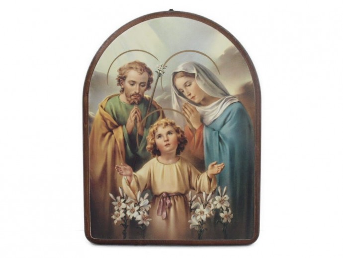 Quadro legno massello cm. H44xL32
