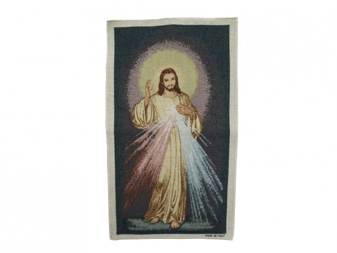 Arazzo Gesù Miracoloso cm. 30x52