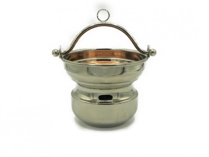 Secchiello per acqua santa liscio diametro cm. 13