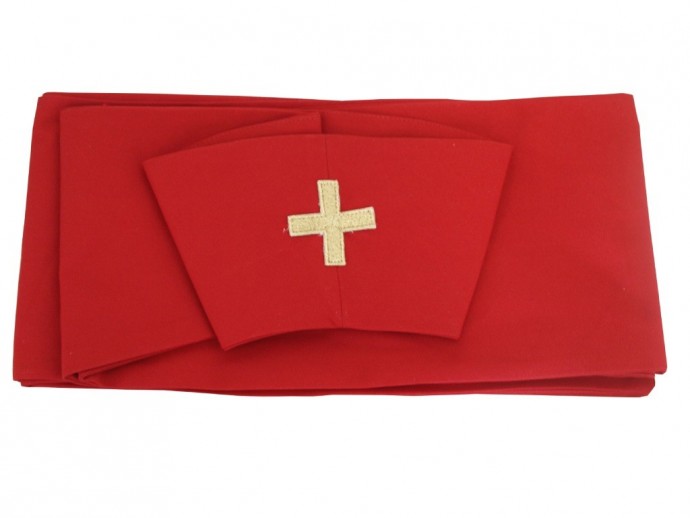Stola classica rossa