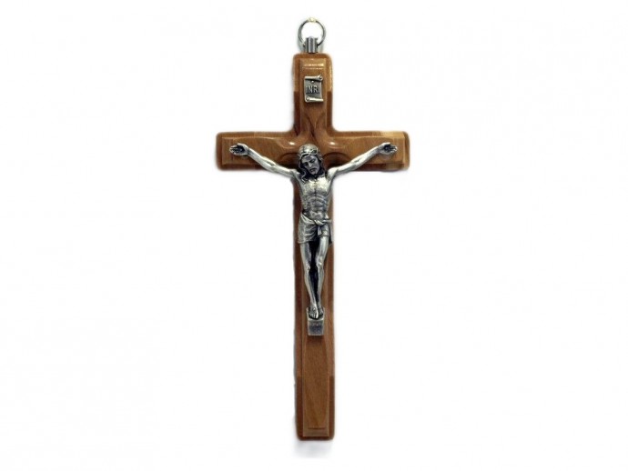 Croce legno d'ulivo cm. 16