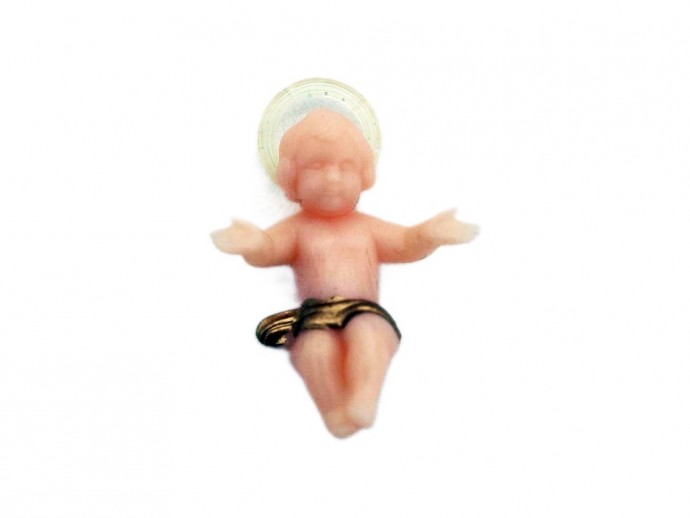 Bambino Gesù in plastica cm.5