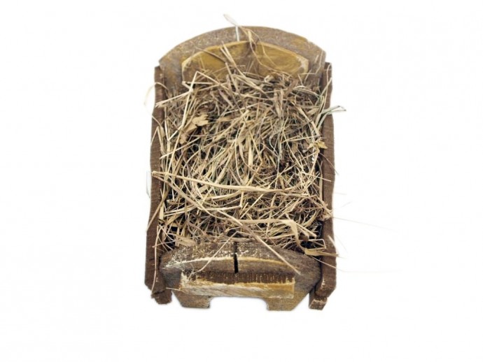 Culla mangiatoia Gesù Bambino in legno cm.45