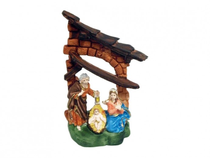 Statua Piccolo Presepe cm. 14