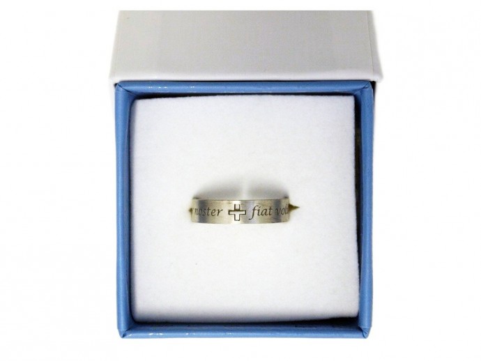 Anello argento Padre Nostro 12/17 -18/22 - 23/27