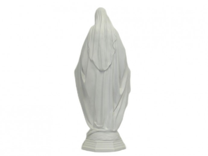 Statua Madonna Miracolosa bianca cm. 60