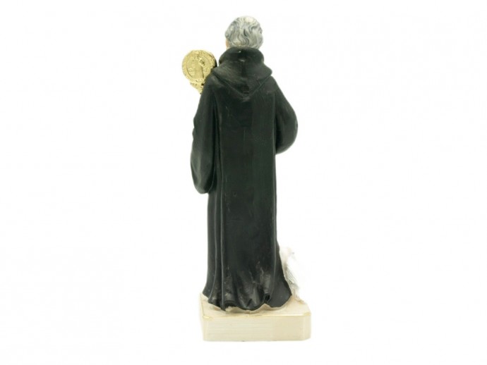 Statua San Benedetto cm. 16