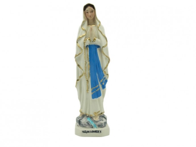 Statua Madonna di Lourdes cm. 16