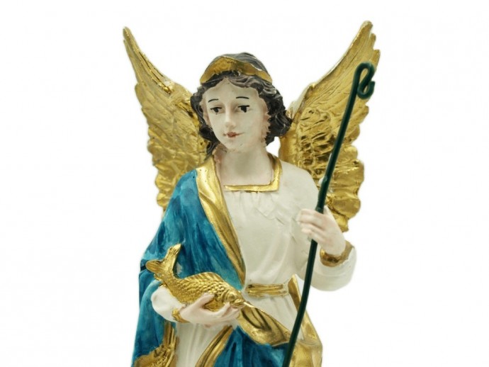Statua San Raffaele cm. 21
