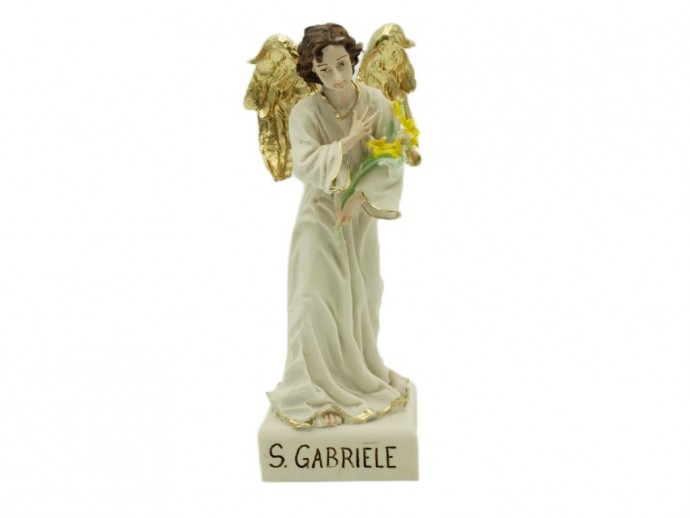 Statua S. Gabriele Arcangelo cm. 16