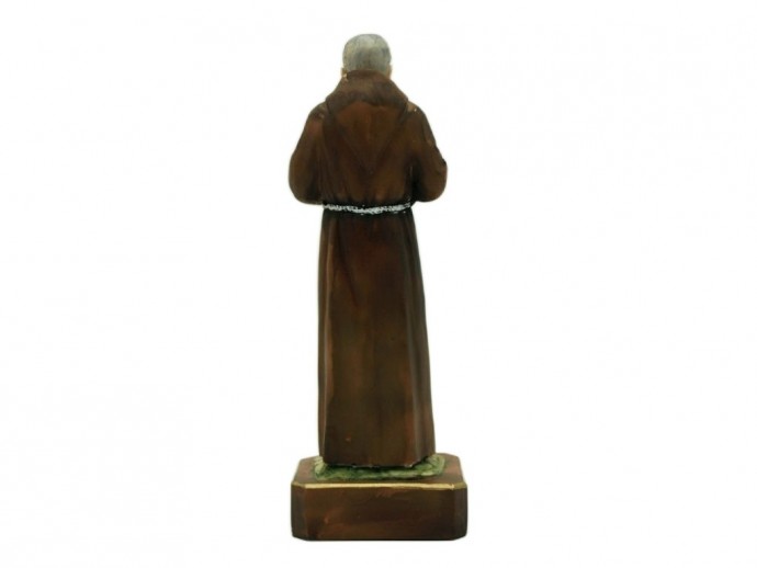 Statua Padre Pio cm. 15