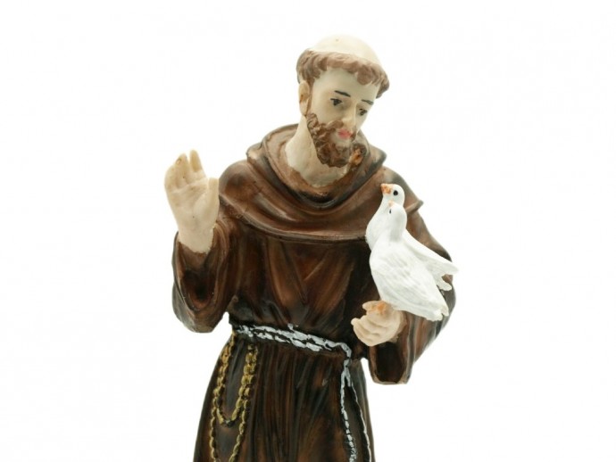 Statua San Francesco cm. 21