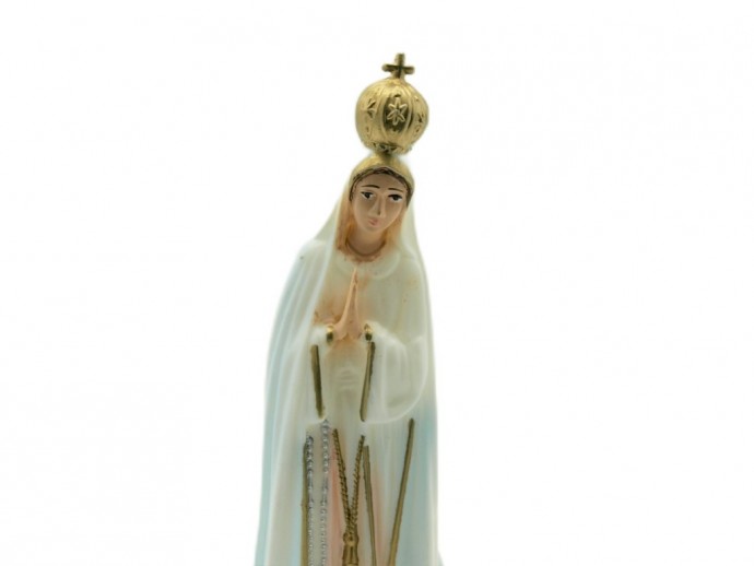 Statuina Madonna di Fatima cm. 18