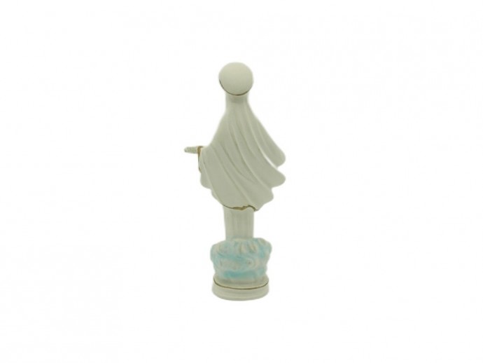 Statua Madonna di Medjugorje cm. 14 bianca