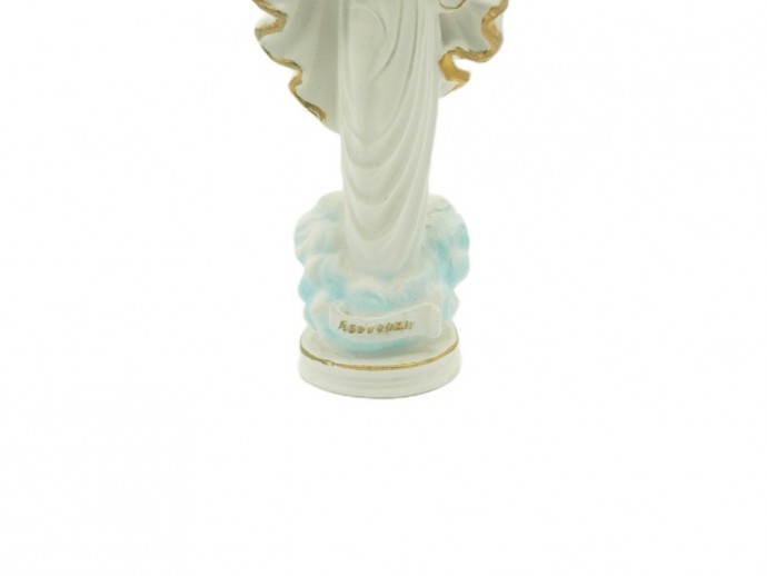 Statua Madonna di Medjugorje cm. 14 bianca
