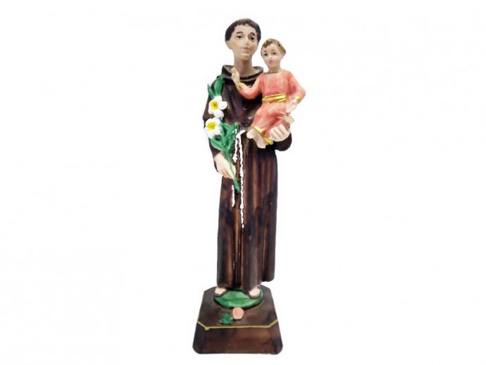 Statua Sant'Antonio da Padova cm. 22