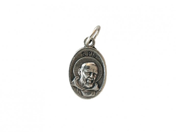 Medaglia Padre Pio cm. 1,7