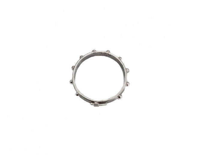Anello Rosario argento 925/°°°