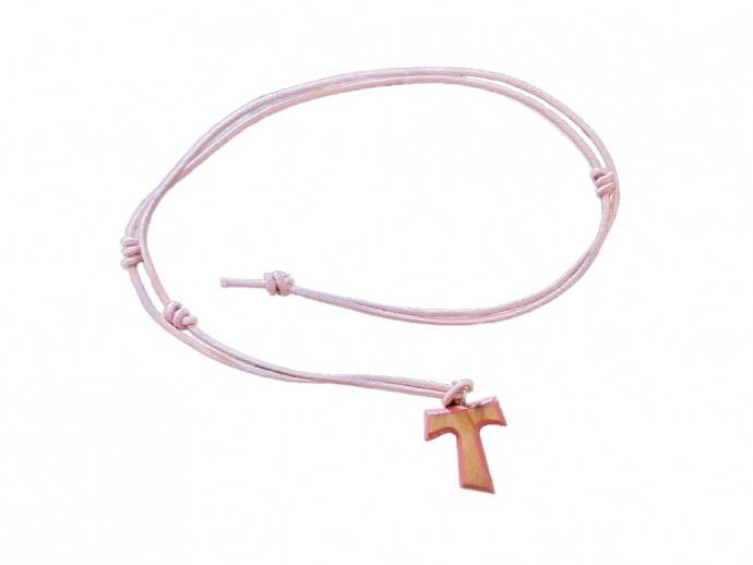 Tau colorato con laccio rosa
