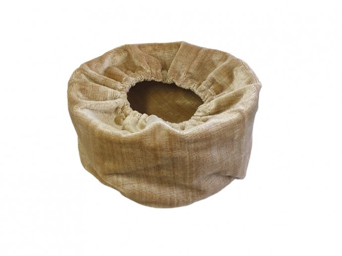 Cestino elemosina tondo cm. 20 beige