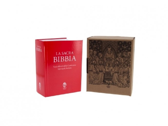 La Sacra Bibbia con caratteri grandi cm. 14x19,4