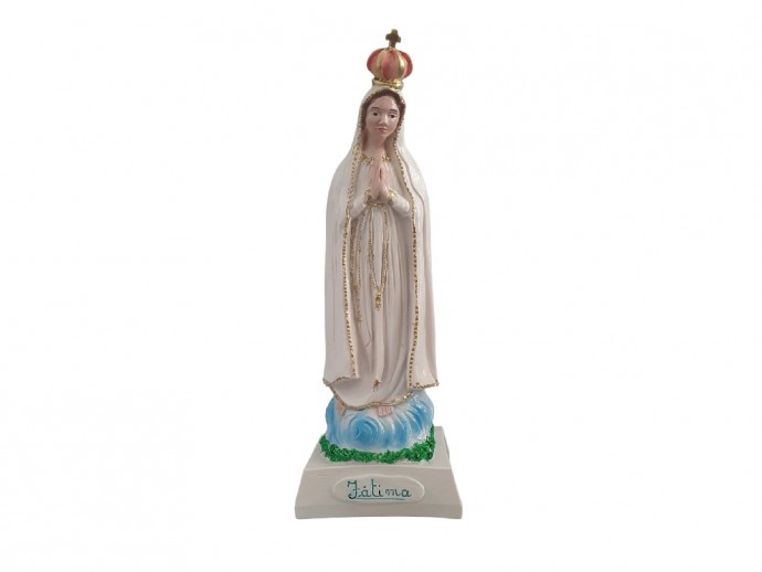 Statua Madonna di Fatima cm. 28