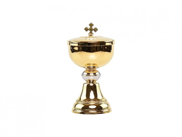 Pisside mini H. 11,5 cm. coppa D. 6,5 cm.