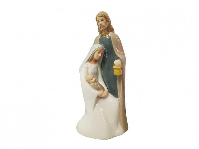 Statua della Natività in porcellana cm. 16,4