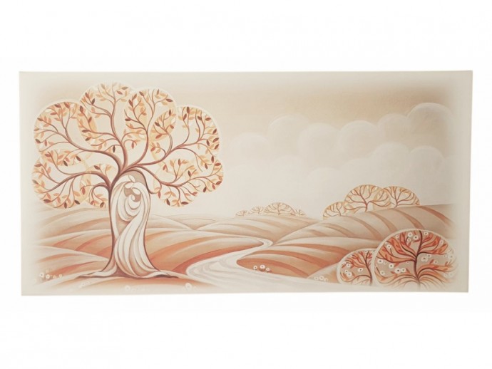 Quadro Albero della Vita cm. 55x100
